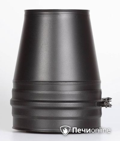 Комплектующие дымохода Schiedel Конус д.150 PM25 (Черный) Permetr в Уфе
