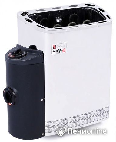 Электрокаменка для сауны Sawo Mini MN-30NB-Z со встроенным пультом управления в Уфе