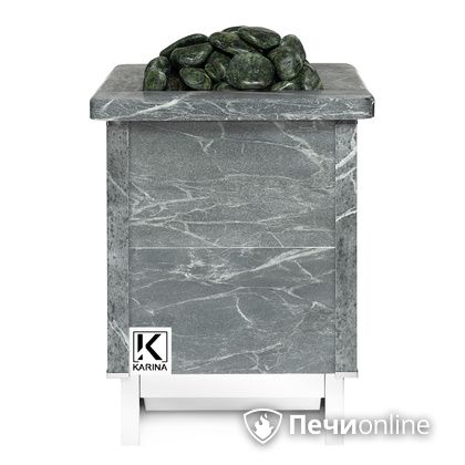 Электрическая печь Karina Quadro 9 кВт mini Талькохлорит в Уфе
