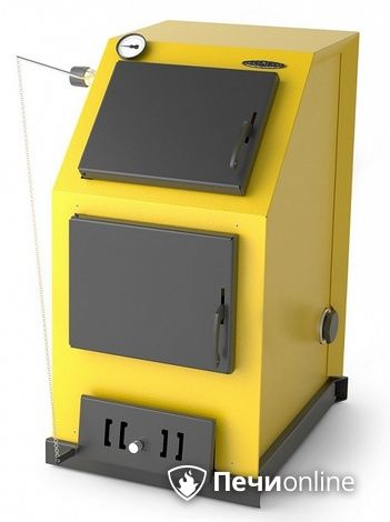 Твердотопливный котел TMF Оптимус Автоматик 25кВт АРТ под ТЭН желтый в Уфе
