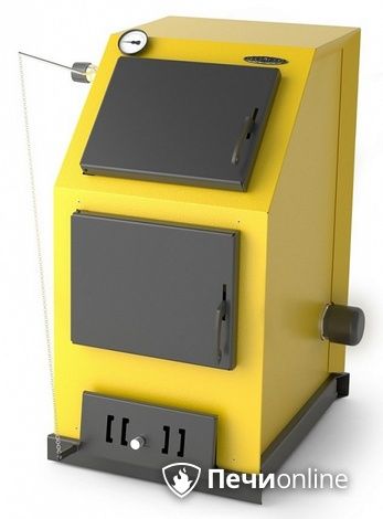 Твердотопливный котел TMF Оптимус Электро 25кВт АРТ ТЭН 6кВт желтый в Уфе