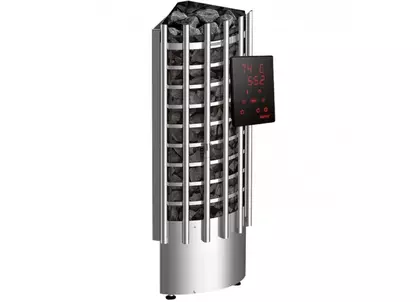 Электрокаменка для сауны Harvia Glow Corner TRC70XE c цифровой панелью управления в Уфе